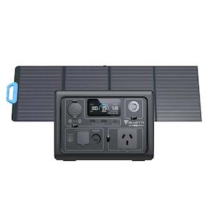 Bluetti Solar Generator Outdoor Portable Power Stations: BLUETTI Solar Generator EB3A with PV120 120W Solar Panel Included, 268Wh