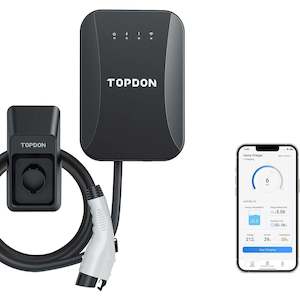 Ev Chargers: TOPDON Pulse Q Level 2 EV Charger, Smart Home Electric Car Charger