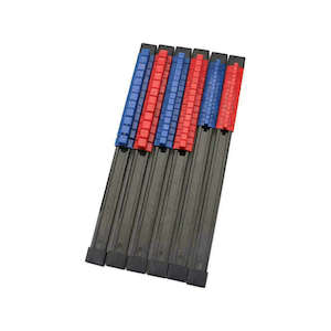 Tool Boxes: DTNZ 6Pcs Plastic Sleeve Socket Organiser Mountable Sliding Rail Tool Holder