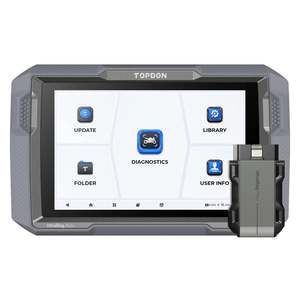 Topdon UltraDiag Moto – 8” Wireless Motorcycle Diagnostic Tool with Full-System Coverage