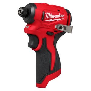 Milwaukee Tools: Milwaukee 3450-20 1/4" Hex Impact Driver (M12 Tool-Only) – Compact Power & Durable Performance
