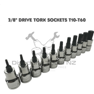Blue Point 3/8" Drive Internal Torx Sockets T10-T60