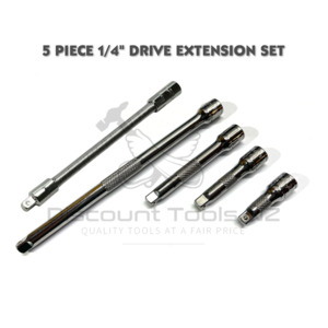 Socket Sets: Blue Point 6 Piece 1/4" Drive Extension Set