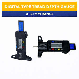Blue Point BLPDTDG25P Digital Tyre Tread Depth Gauge (0–25 mm)
