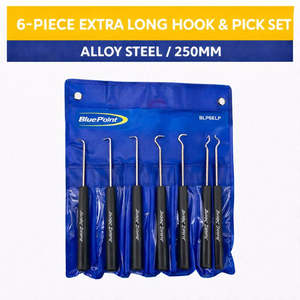 Blue Point BLP6ELP 6-Piece Extra-Long Hook & Pick Set