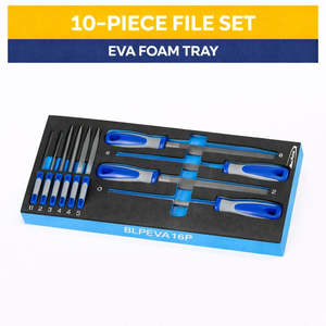 Blue Point BLPEVA16P EVA Foam 10-Piece File Set