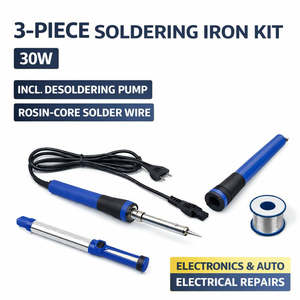 Blue Point BLPSK3 3-Piece Soldering Iron Kit – 30W