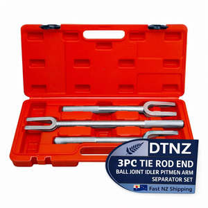 DTNZ 3pce Tie Rod End Ball Joint Idler Pitman Arm Separator Remover Pry Fork Tool Kit