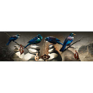 Glass Art Print Entrusted