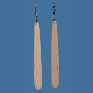 Bone Drop Earrings Large