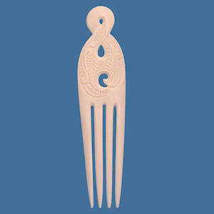 Heru: Bone Double Twist Heru - Extra Large