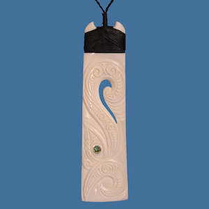 Bone Toki: Bone Toki with Manaia design