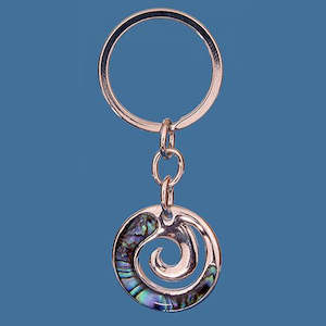All: Paua Koru Keyring