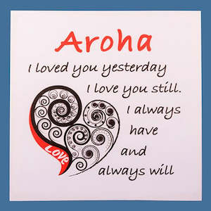 Canvas Prints: Canvas Aroha Wall Art