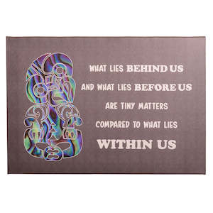 Canvas Prints: Inspirational canvas print - Tiki design
