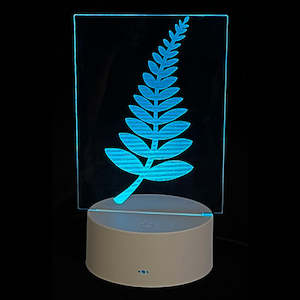 Led Night Lights: NZ Fern Logo LED Effect Light