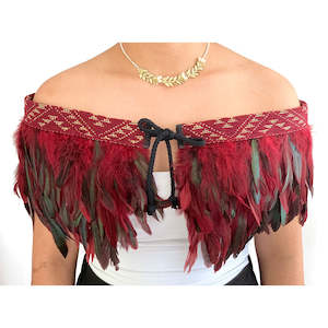 Korowai Cape Maroon