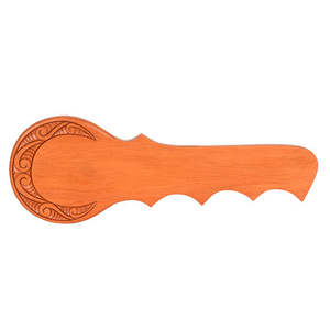 Maori Hardwood Carvings: Plain Carved Key
