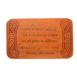 All: Whanau Wood Sign