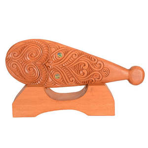 Small Patu with Face Carving