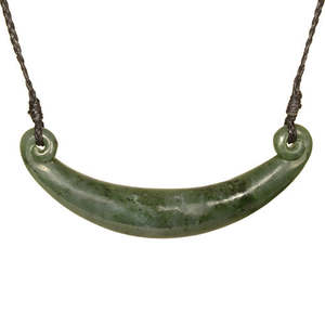 Greenstone Pendants: Greenstone Breastplate Necklace