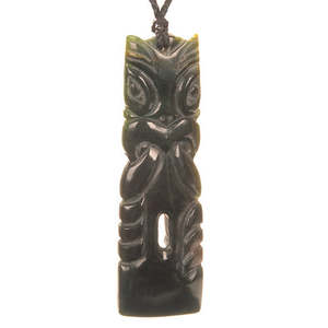 Jade Tiki Necklace