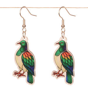 All: Wood Pigeon Earring