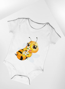Personalised Onesie - Cute Bee
