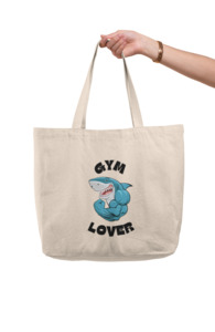 Tote Bags Birthday: Personalised Tote Bag - Gym Lover