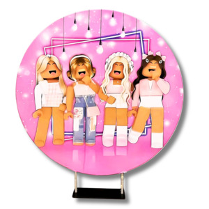 ROBLOX GIRLS - ROUND BACKDROP