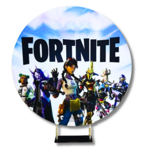Rentals Round Backdrop: FORTNITE - ROUND BACKDROP