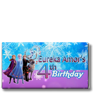 FROZEN - PERSONALISED CHOCOLATE BAR