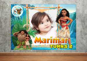 Personalised Banner - Moana