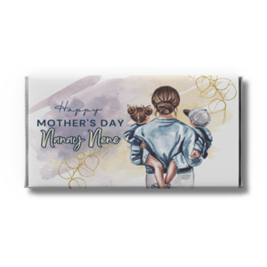 Adult Chocolates: PERSONALISED CHOCOLATE BAR 90G - MOTHER'S DAY