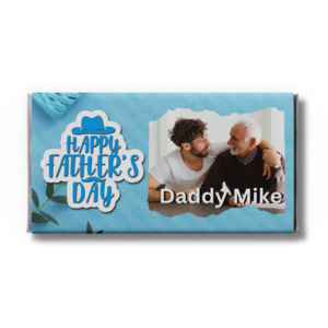 PERSONALISED CHOCOLATE BAR 90G - FATHER'S DAY