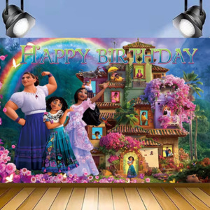 ENCANTO BIRTHDAY PARTY BANNER 3x5ft