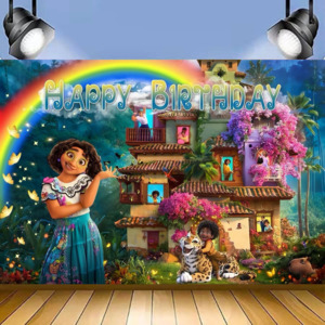 ENCANTO BIRTHDAY PARTY BANNER 3x5ft