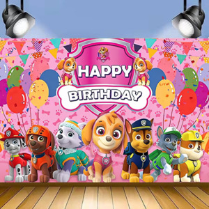 PAW PATROL BIRTHDAY PARTY BANNER 3x5ft