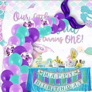 Mermaid Tail Balloons Garland kit