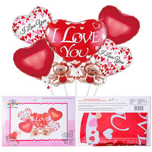 Balloons: I Love You Foil Balloons