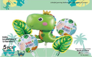 Balloons: Dinosaur Foil Balloons