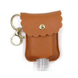 Cute Hand Sanitizer Bottle Holder - Orange