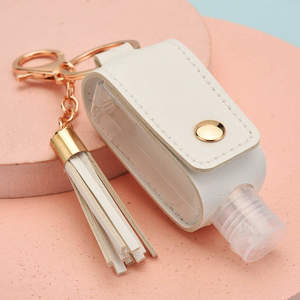 Slender Hand Sanitizer Bottle Holder - White