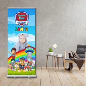 Pull Up Banners: CUSTOM PULL UP BANNER
