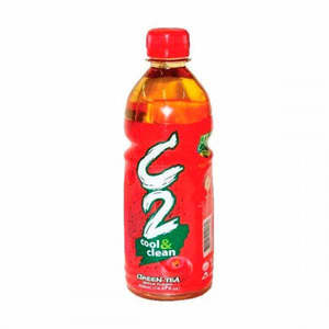 Drinks: C2 Green Tea Apple Juice 500ml