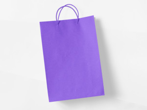 Party Favors: Pack of 4 - Goodie Bags - Purple