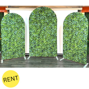 Backdrop Rentals: Leaves Arch Backdrop