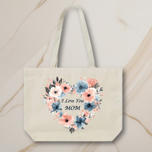 Personalized Tote Bag - I Love You