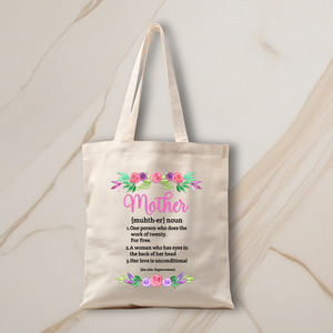 Personalized Tote Bag - Mother
