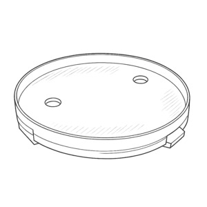 Death Star Turntable Display Base (360° Rotating) | DisplayX